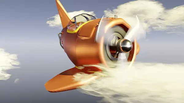 Airplane model from the Crossmind beginner series