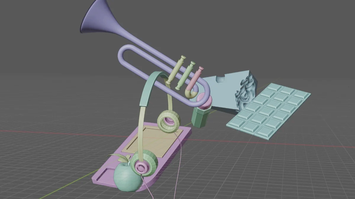 Learning the basics in Blender