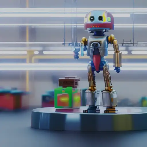 Noodles as a toy robot